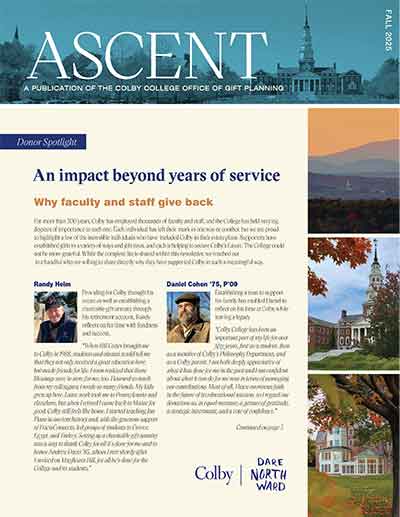 Ascent newsletter Fall 2025