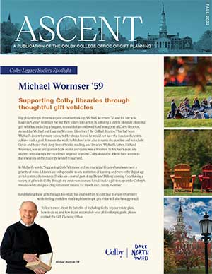 Ascent -Fall 2022 newsletter