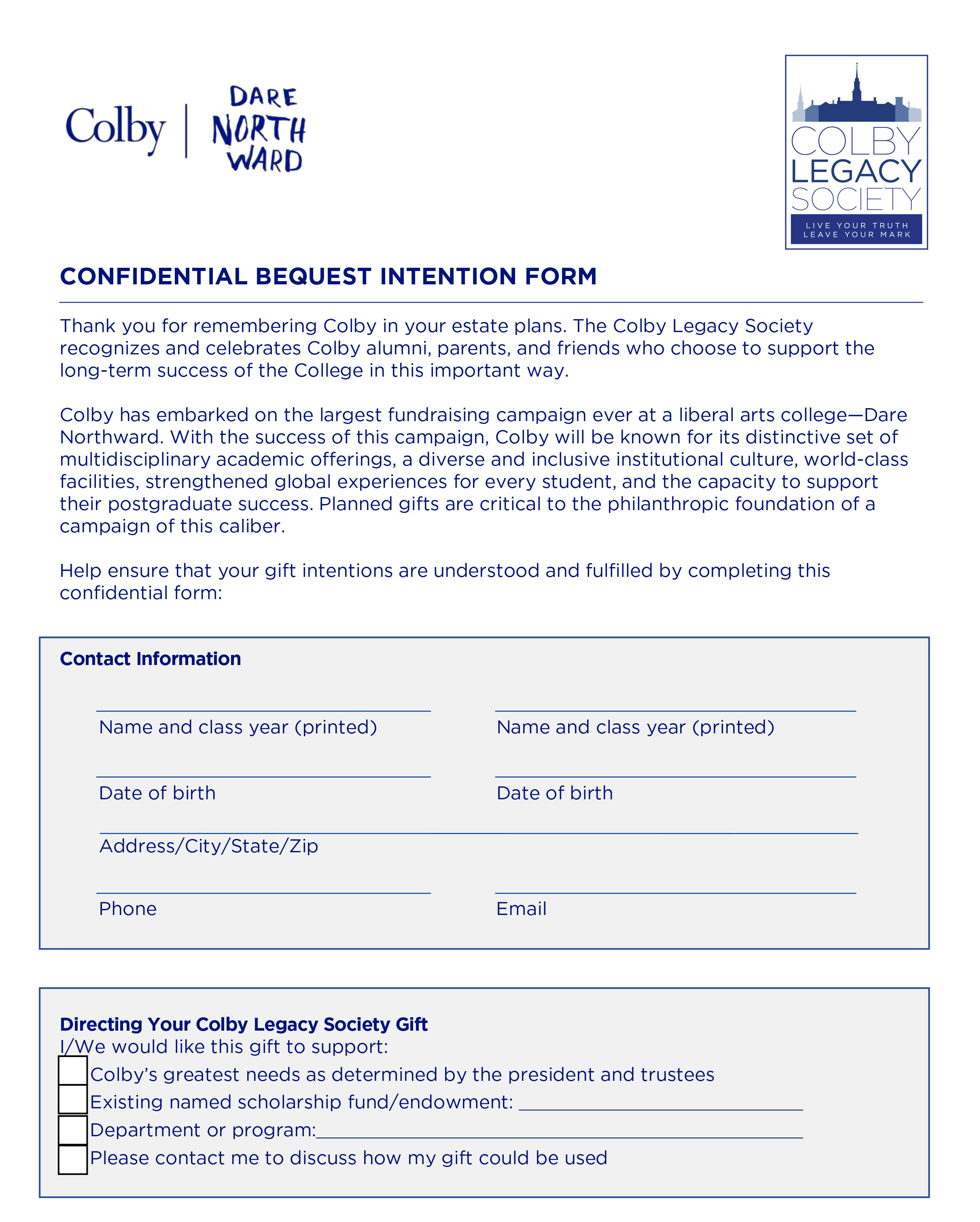 Legacy Society Document